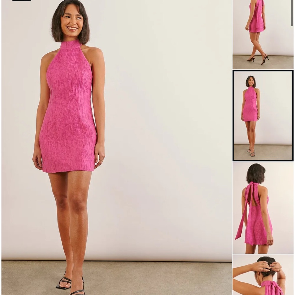 NAKD mini bow dress. New with tags never worn. Size 42 (US 12)